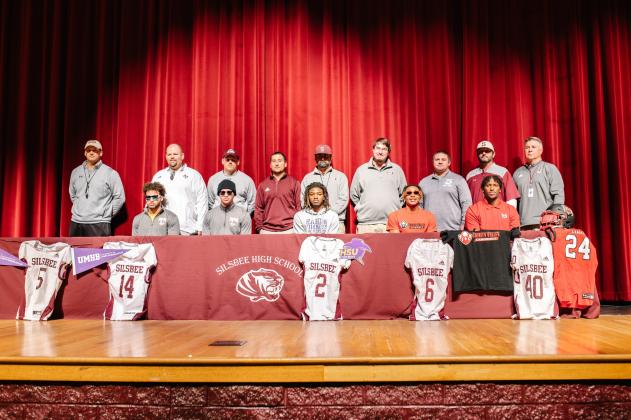 Mason Brisbane, Maxwell Brisbane, Kevin Martin, Jerrick Harper and Jayron Williams (Silsbee)