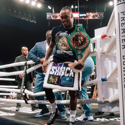 O'Shanique Foster became the city of Orange's first world boxing champion