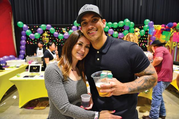 Cassie Thompson and Chris Arriola