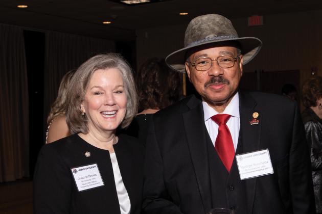 Joanne Brown and Hyattye Simmons