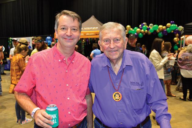 Leon Moncla Jr. and Leon Moncla Sr.