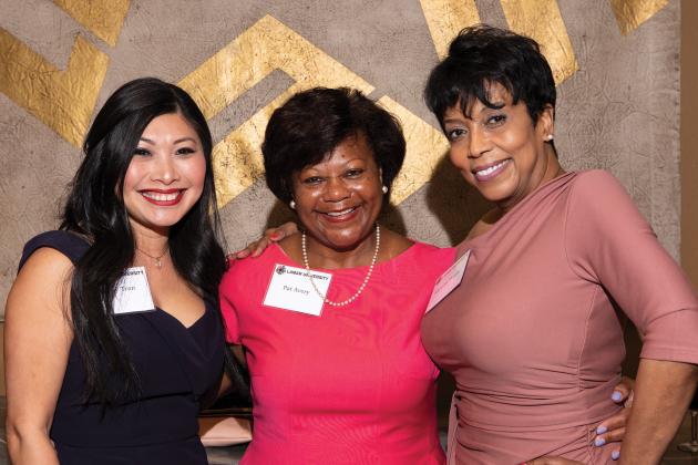 Cathy Tran, Pat Avery and Kaprina Frank