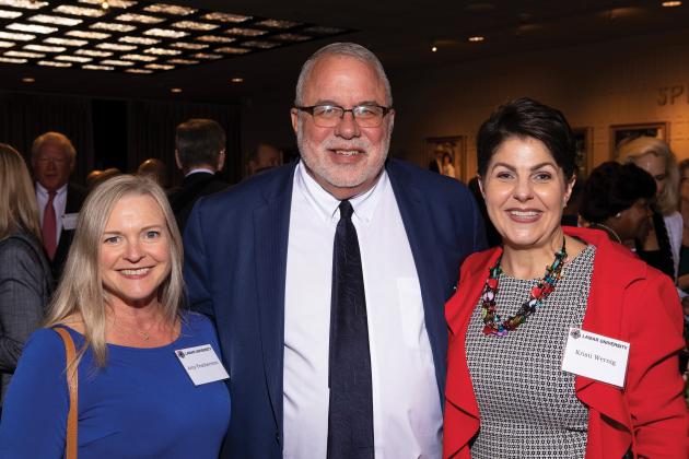 Amy Featherson, Keith Giblin and Kristi Werning