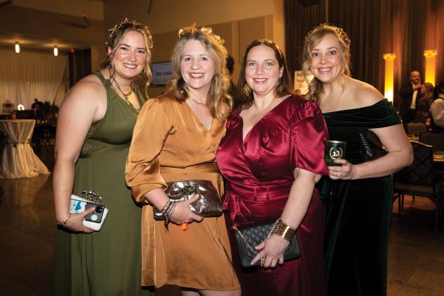 Lindsay Brake, Sarah Wells, Rebecca Tatum and Anna Papa