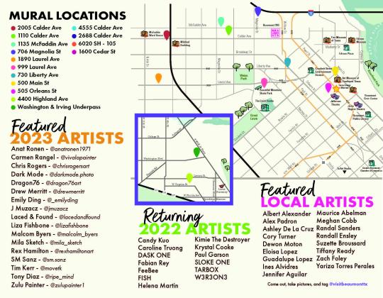 Mural Fest Map