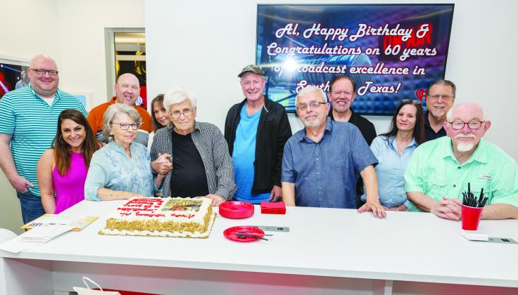 Friends and colleagues gather March 10 to celebrate Caldwell’s 60 years of radio at iHeart Media Beaumont.