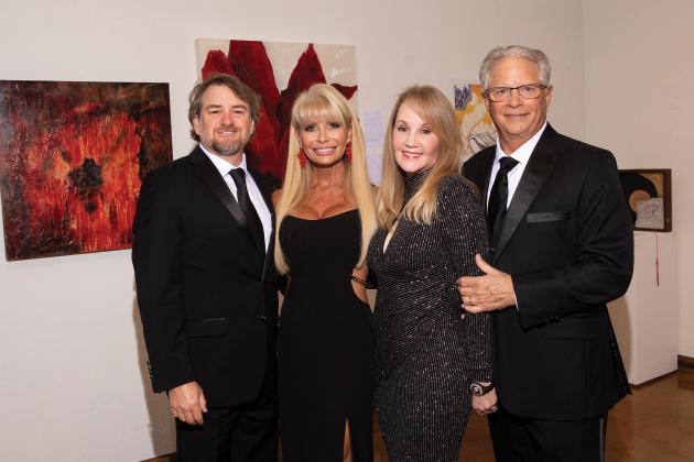 John and Jessica Adair, Lee Ann and Terry Garth