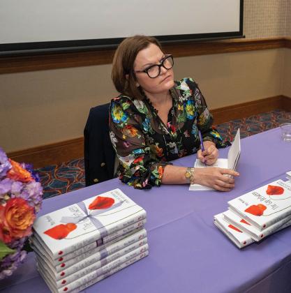 Author and guest speaker Mary Moreland