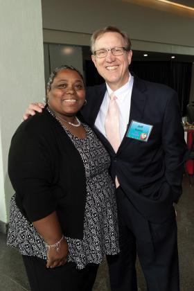 Verlis Johnson and Jeff Branick