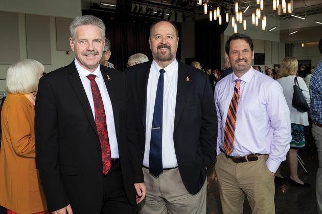 Jaime Taylor, Dann Brown and Brett Welch