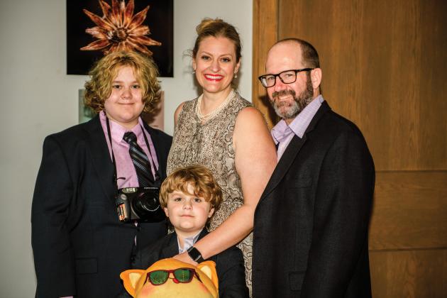 Andrew, Daniel, Leigh and Richard Gober