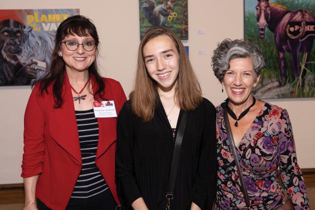 Stephanie Chadwick, Flora Gauthier and Melissa Hudler Gauthier 
