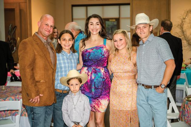 Josh, Jaxen, Jhett, Dan’na and Addison Rouse, Reagan Koch