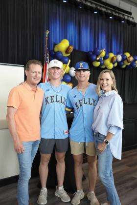 Kevin, Austin, Ryan and Kara Brown
