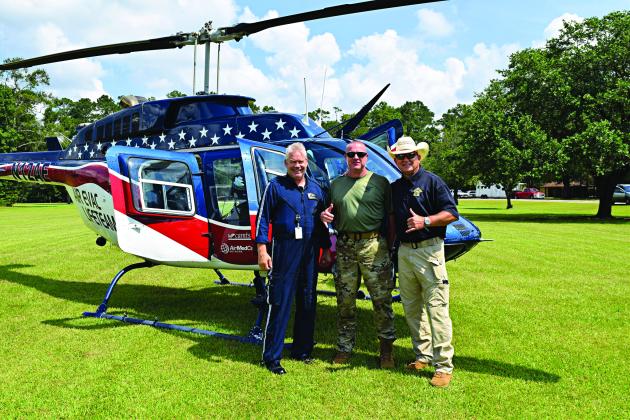 Bill Adeny, Jimmy Smith and Sheriff Jimmy Lane Mooney