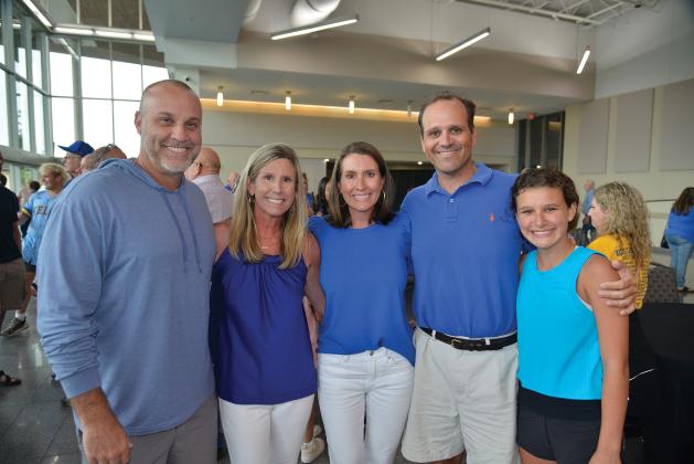 Brent and Mandy Griffin, Mellie, Sam and Julia Bevilacqua