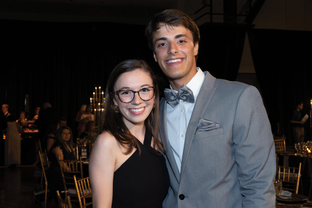 Macie Begnaud and Aaron Sheldon