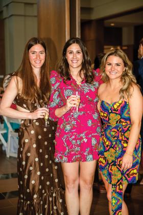 Laurie Abbo Wheeler, Lindsay Gore and Emily Trevino