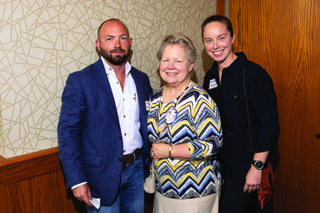 Stephen Maxwell, Debbie Maxwell and Elisabeth Maxwell