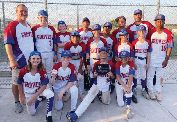 Groves National 12U baseball team