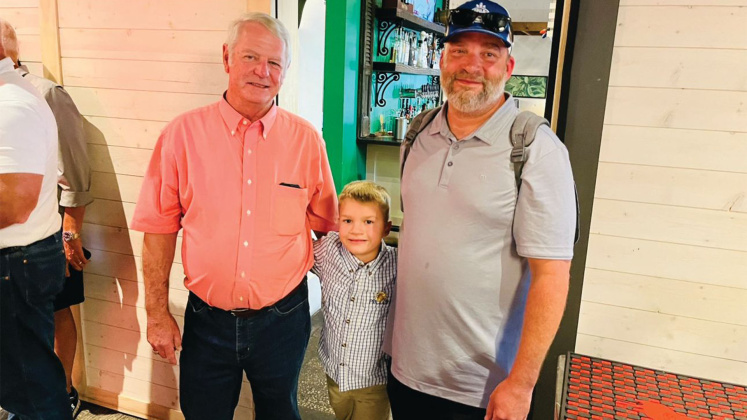 Donald Hearn, Miles and Jacob Thompson