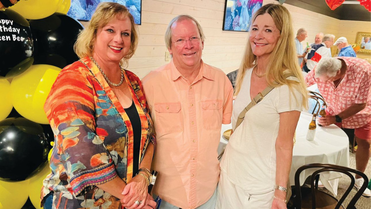 Jamie McCauley, Paul Parker and Jan Pearce