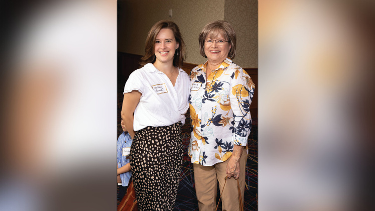 Kelsey Rowe and Nancy McMillan