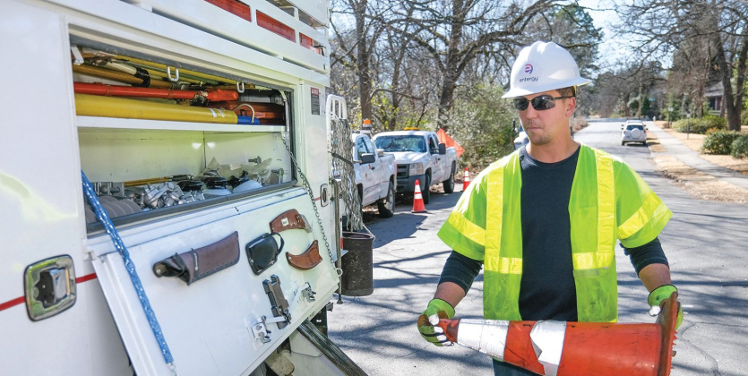 Entergy Pole Maintenence