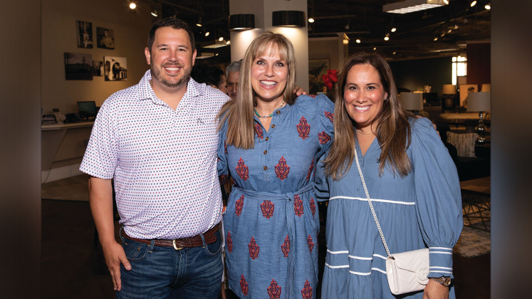 Mike Williams, Kathy Chessher and Katherine Williams