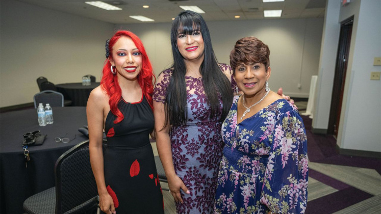Jacqueline Hernandez, Vanessa Iglesias and Judith Smith
