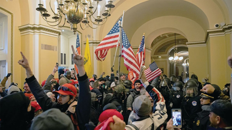 U.S. Capitol building, Jan. 6, 2021