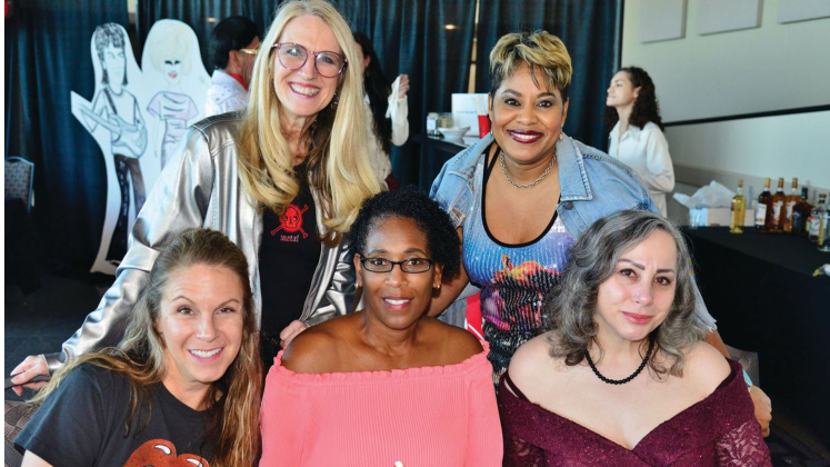 Char Tanner, Debbie Bridgeman, Stephanie Davis, Jackie Simien and Rezvan Khoshlessan
