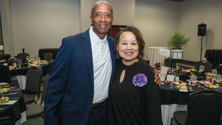 Kenny Harris and Georgine Guillory