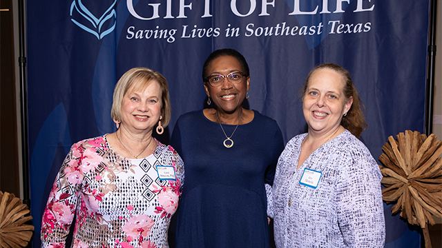 Cindy Stinson, Gwendolyn Lavalais and Kim Moncla