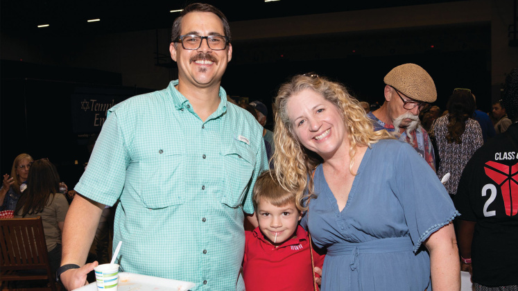 Seth, Hank and Sarah Wells