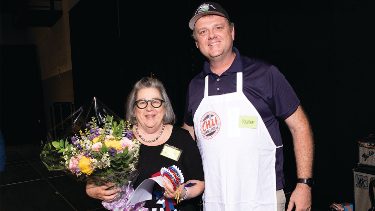 Sandra Clark and Chris Johnsen