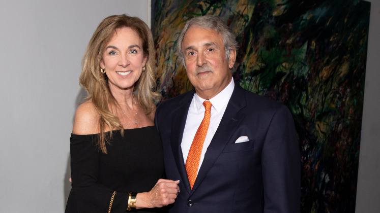 Julie Casanova and Gerald Farha