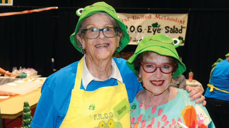 Judy Brunton and Janie Melton