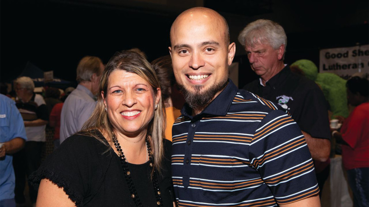 Stephanie Roberts and Michael Perez