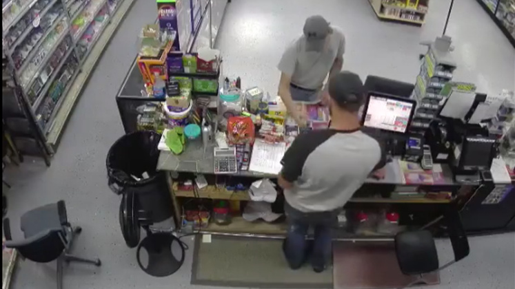Store surveillance from May 2023