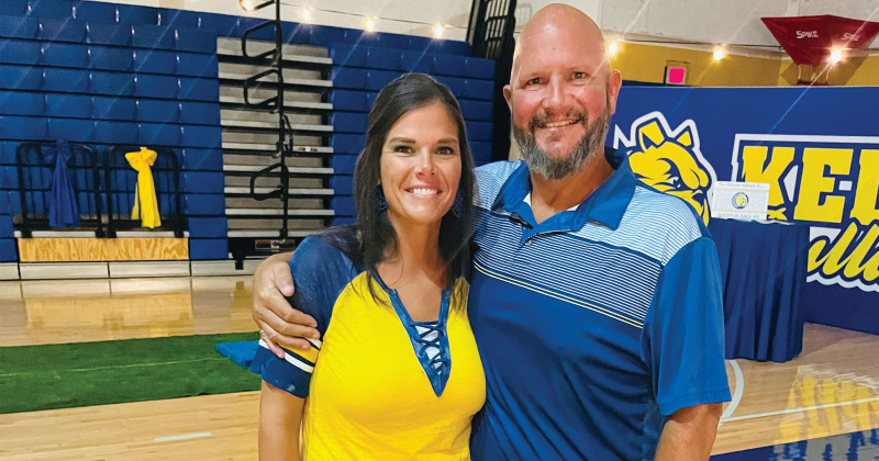 Chelsea and Keith Hoke