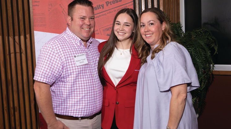 Robert, Alli and Jennifer Gross
