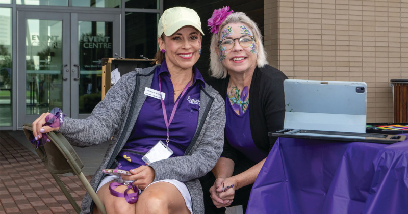 Shanna Briggs and Suzette Broussard