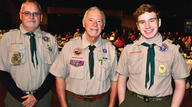 Chris Allen, Bob Johnson and Nicholas Gilmour