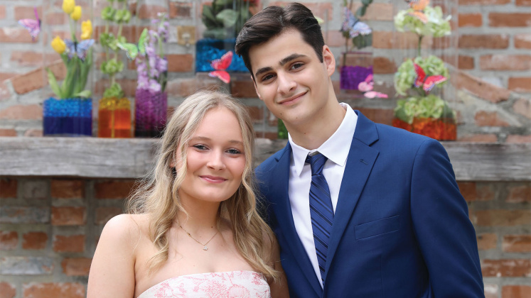 Paige Brandimarte and Jay Norman