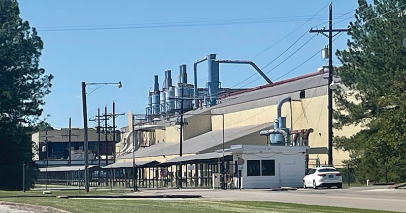 Old Louisiana-Pacific sawmill