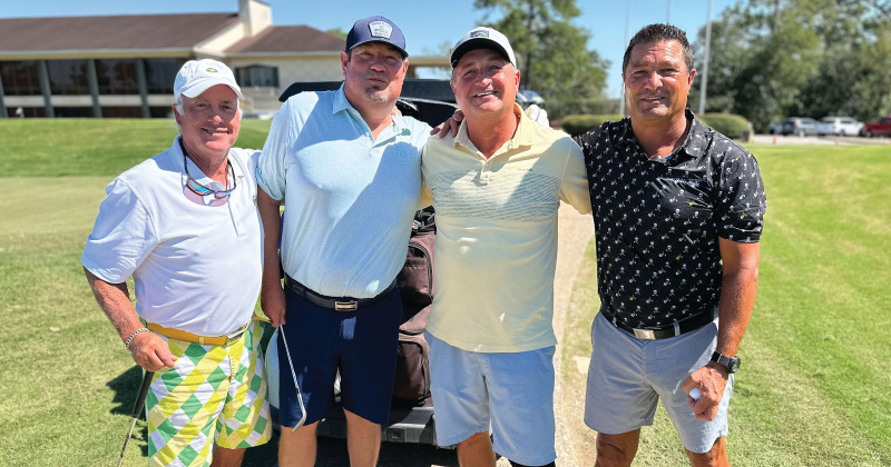 Clark Cormier, Morgan Walker, Ed Hein and Wesley Dishon BEAUMONT