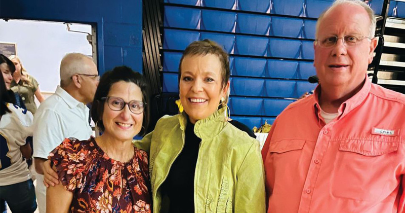 Connie Prewitt, Sherry Paschal and Mel Prewitt