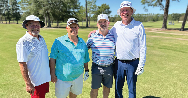 Andy Meshwerth, Reggie Hanley, Kevin Mott and David Ess
