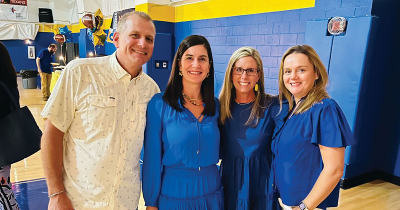 George and Jamie Pope, Mandy Griffin, Rene McCabe